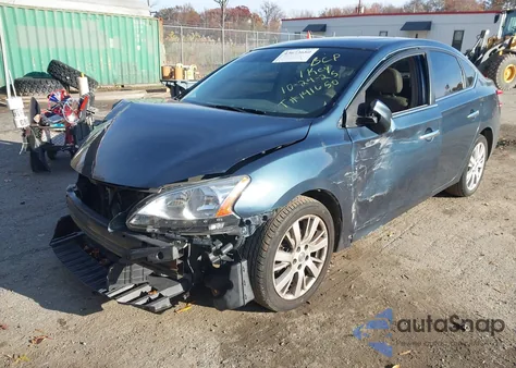 2013 Nissan Sentra Sl из США, поврежденный, VIN 3N1AB7AP6DL651308